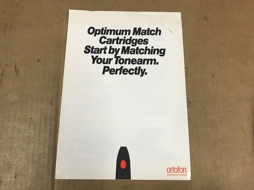 Vintage ortofon accuracy in - "accuracy,