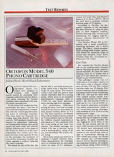 Ortofon - Model 540 Phono